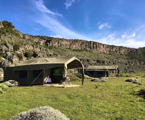 Camping in Ethiopia