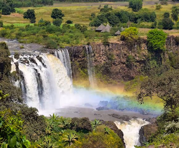 Blue Nile Falls in Bahir Dar