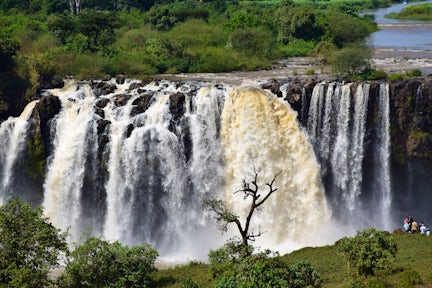 Blue Nile Falls in Bahir Dar Ethiopia