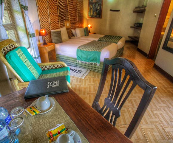 Room at Simien Lodge in the Simien Mountains